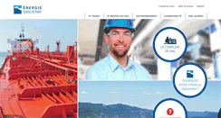 Desktop Screenshot of energiesaguenay.com